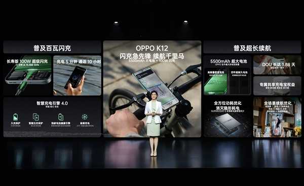 OPPO续航最强手机！OPPO K12发布：1799元起