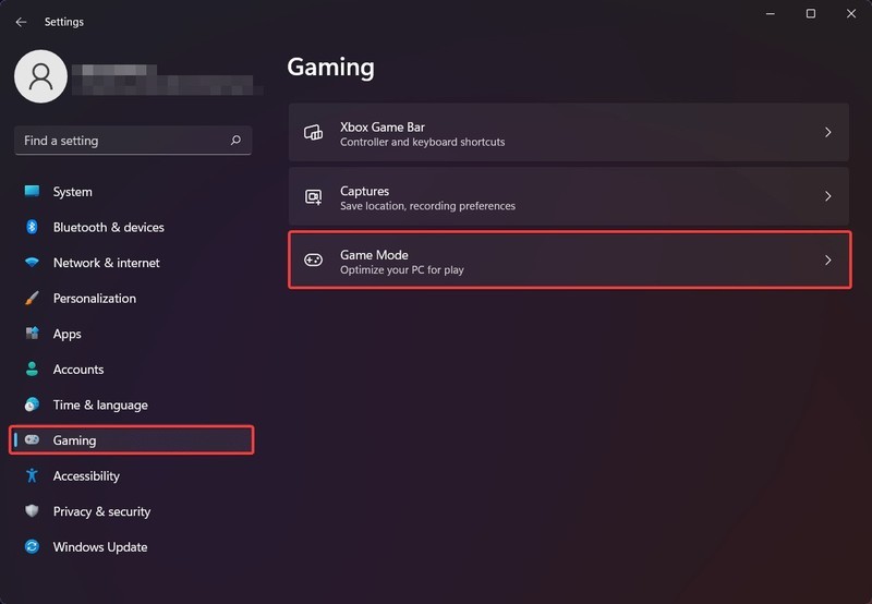 Win11怎么禁用游戏模式_Win11禁用游戏模式的方法