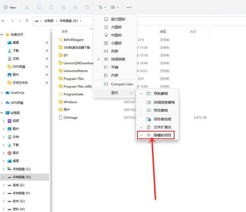 Windows11怎么查看隐秘项目_Windows11隐秘项目查看教程