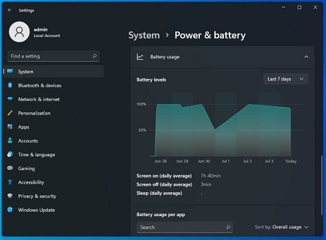 Win11怎么查看电池_Win11查看电池情况方法介绍