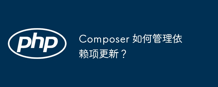 Composer 如何管理依赖项更新？