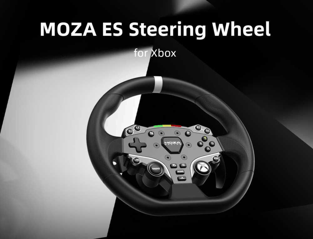 MOZA R3 伺服直驱赛车模拟器套装 5 月 17 日发布：Xbox 官方授权、3.9 牛米扭矩