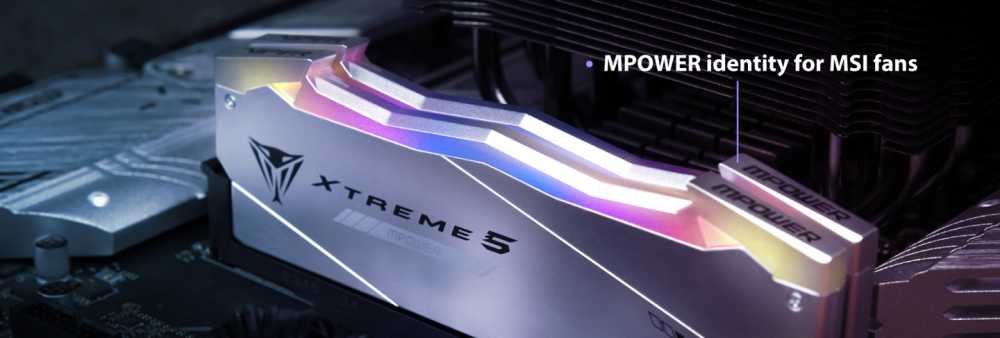 博帝 Patriot 与微星合作推出 Viper Xtreme 5 RGB DDR5 MPOWER 系列内存