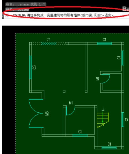 天正建筑2014将建筑物周围加散水的方法介绍