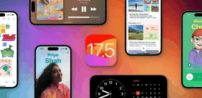 iOS/iPadOS 17.5正式版发布：新壁纸、设计更新等功能更新！