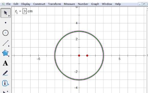 几何画板里按已知圆的方程画圆的操作方法