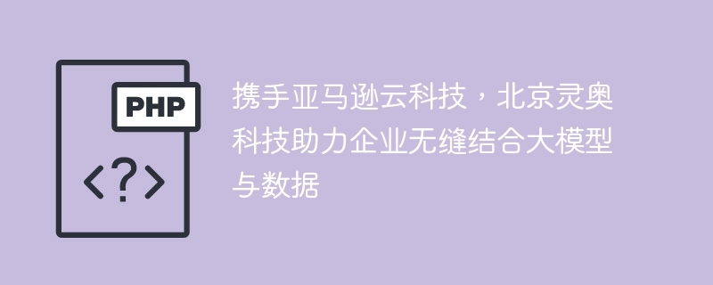 携手亚马逊云科技，北京灵奥科技助力企业无缝结合大模型与数据​