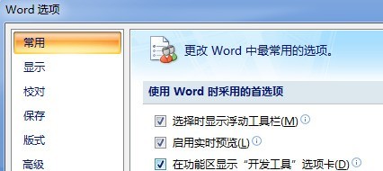 office2007怎样显示开发工具选项卡 office2007显示开发工具选项卡的方法