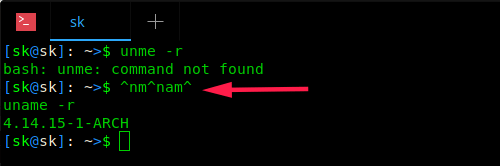 在 Linux 中纠正 Bash 命令拼写错误