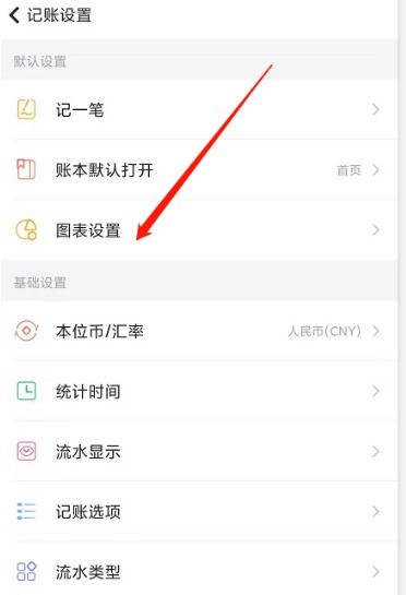 随手记去哪设置记账图表_随手记修改默认图表类型的方法