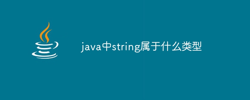 java中string属于什么类型