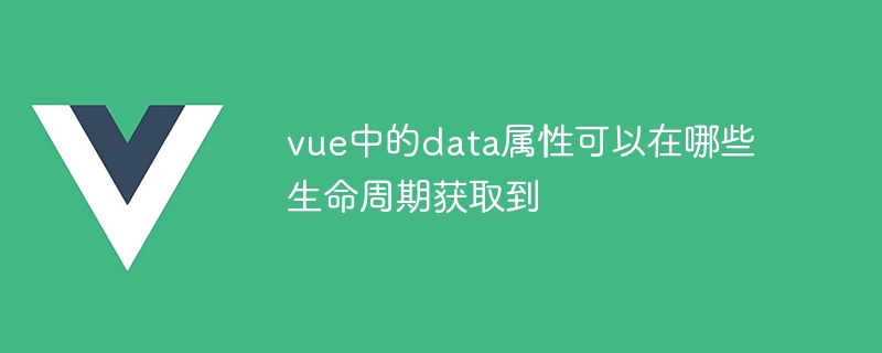 vue中的data属性可以在哪些生命周期获取到