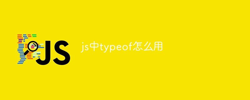 js中typeof怎么用