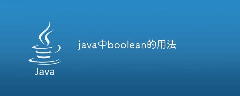 java中boolean的用法