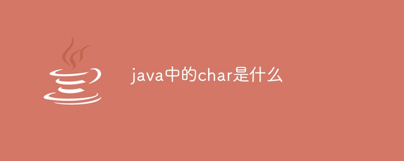 java中的char是什么