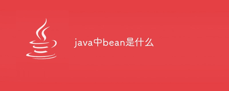 java中bean是什么