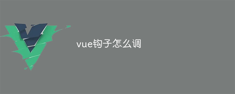 vue钩子怎么调