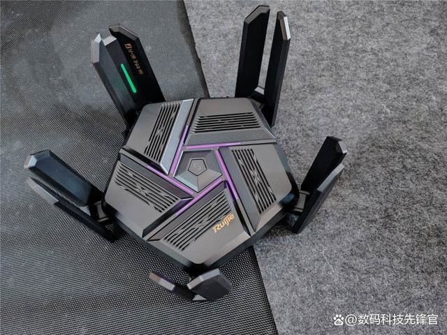 WiFi7网络无延迟! 锐捷天蝎BE72Pro电竞路由器详细测评插图6