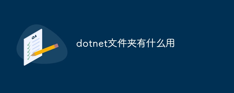 dotnet文件夹有什么用