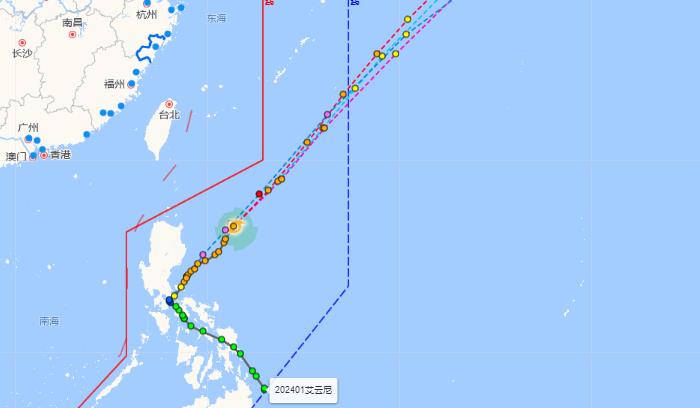 2024海南1号台风消息最新预报 台风“艾云尼”是否影响海南