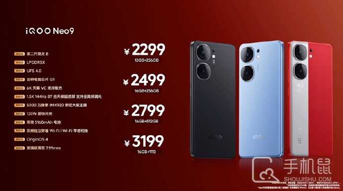 iQOO Neo9S Pro多少钱？