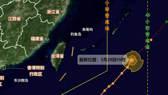 福建台风网第1号台风最新消息今天 台风艾云尼对厦门有影响吗