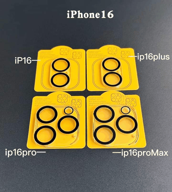 iPhone 16镜头膜曝光：确认竖排双摄 重回iPhone X时代