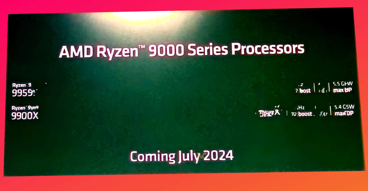 消息称 AMD 锐龙 9000 系列 Zen5 桌面处理器将于 7 月上市