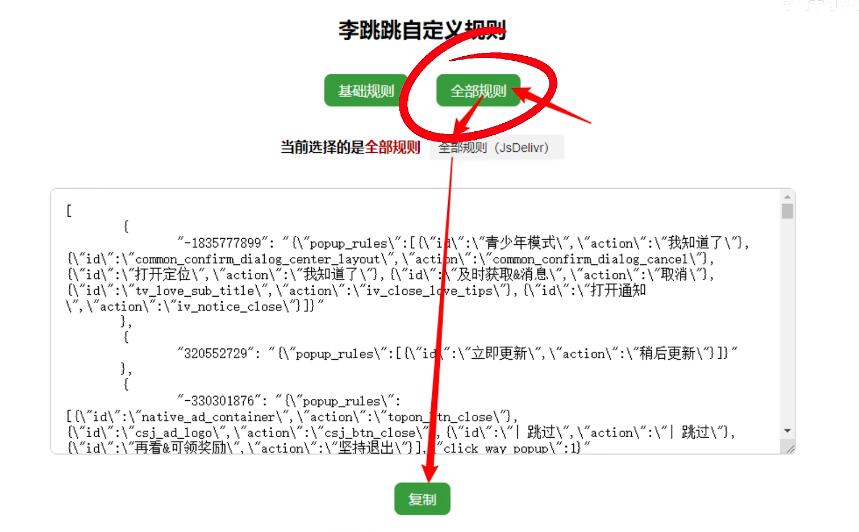 李跳跳自定义规则怎么设置 自定义规则导入的方法