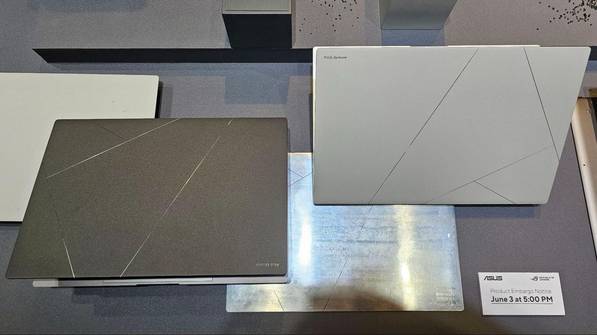英特尔 Lunar Lake + 全新模具，华硕展出新款灵耀 Zenbook S 14 笔记本
