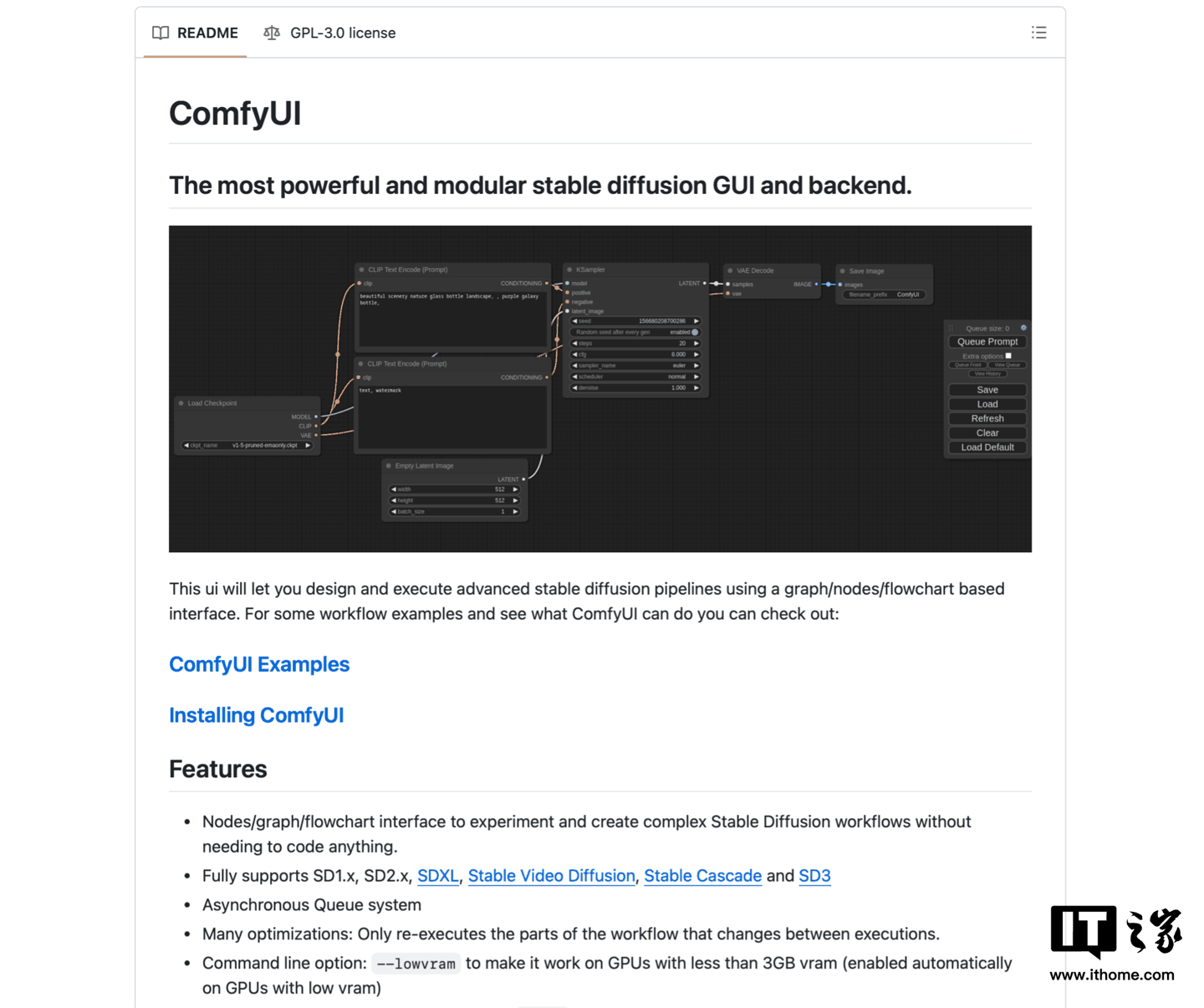 Stable Diffusion 3 搭建教程及官方实例演示，影驰 GeForce RTX 4070 Ti SUPER 星曜 OC 瞬间跑满