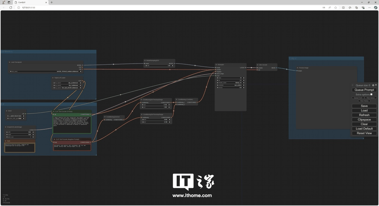 Stable Diffusion 3 搭建教程及官方实例演示，影驰 GeForce RTX 4070 Ti SUPER 星曜 OC 瞬间跑满