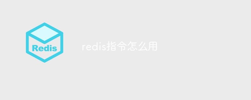 redis指令怎么用