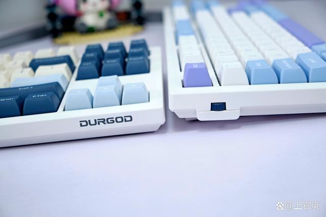 杜伽K100系列键盘奶昔轴和白瓷轴有什么不同? 杜伽K100机械键盘测评插图14