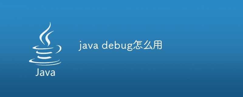 java debug怎么用