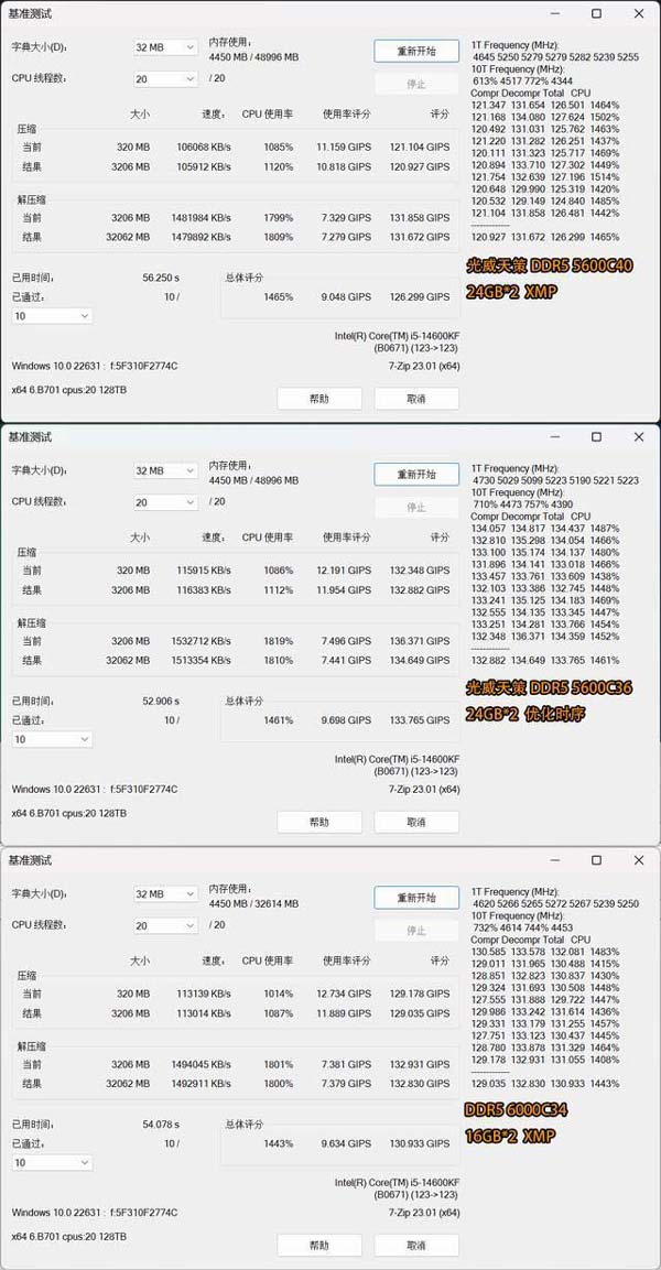 2024装机新选择! 光威天策DDR5 5600 24GBX2内存评测插图34