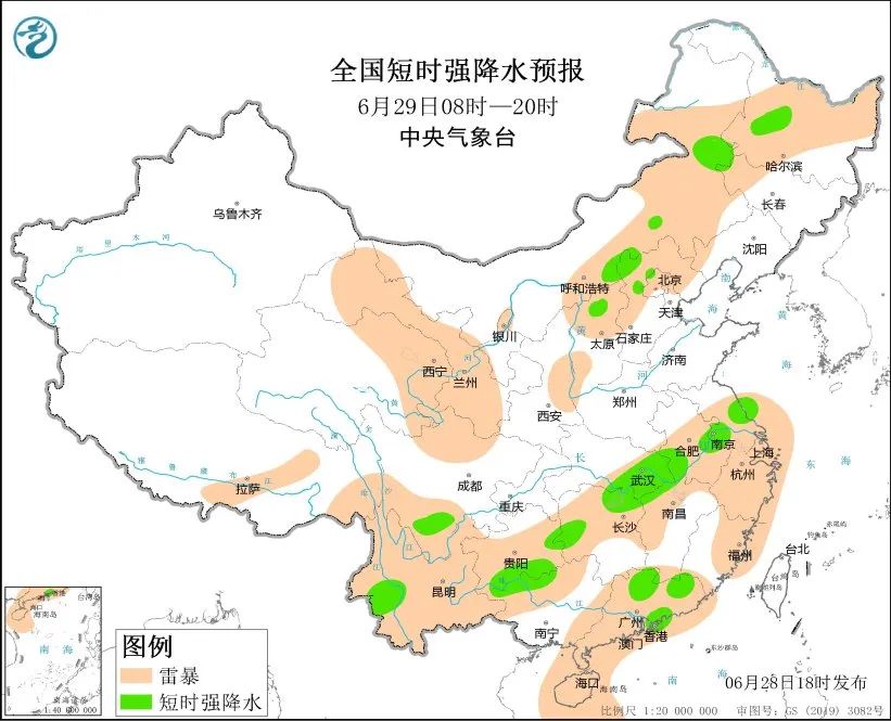 格美台风已经消失！新一轮大范围降雨再次确定，8省面临大暴雨