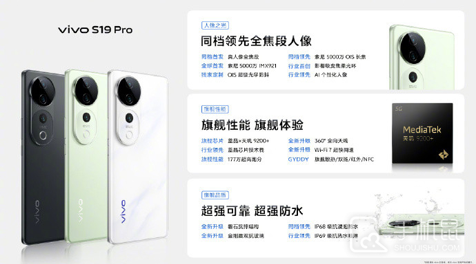 vivo S19 Pro和iQOO 12 Pro的参数对比