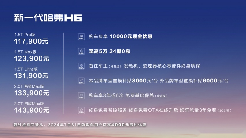 魏建军送103辆新一代哈弗H6权益兑现，国民神车焕新上市