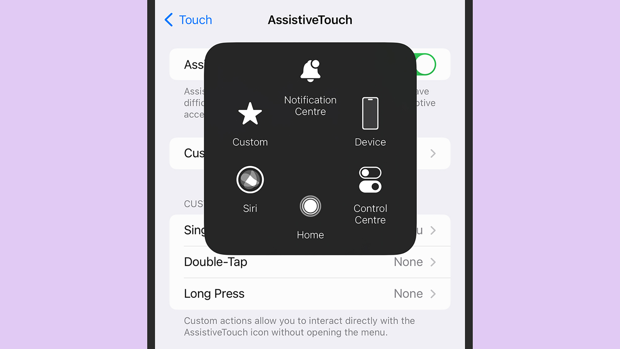 辅助触控 AssistiveTouch