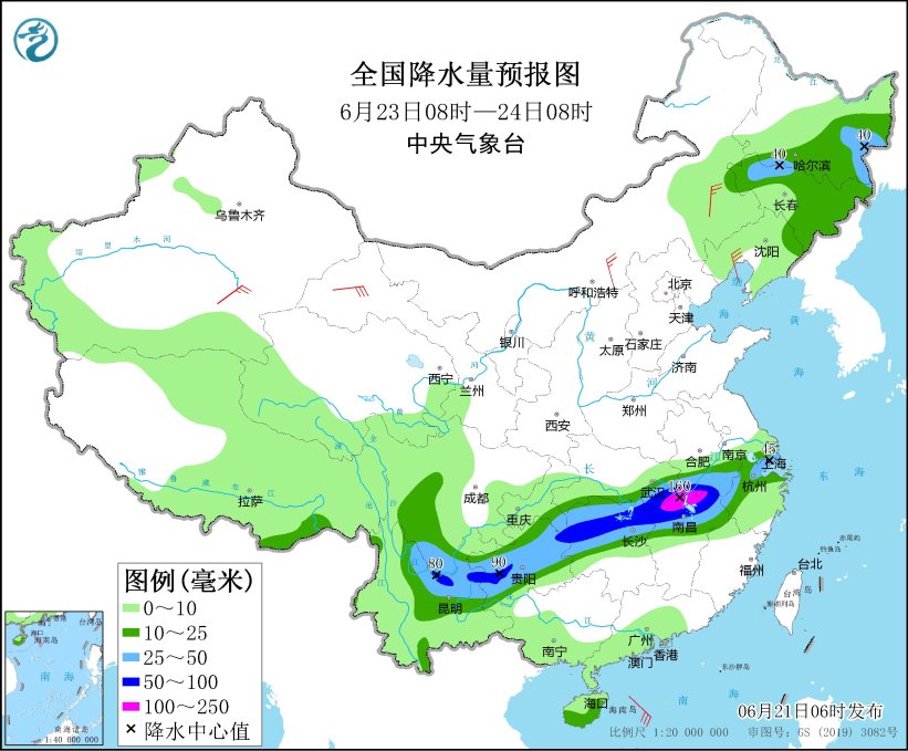 江淮江汉等地自北向南先后有中到大雨 华北东北频现雷阵雨天气