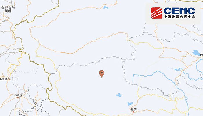 6月15日西藏地震最新消息：那曲市尼玛县发生4.2级地震