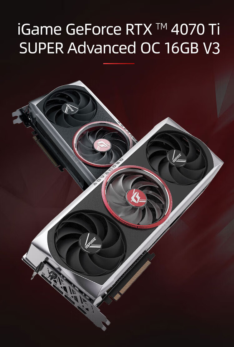 原版散热 + AD102 核心，七彩虹推出 iGame RTX 4070 Ti SUPER AD OC V3 显卡