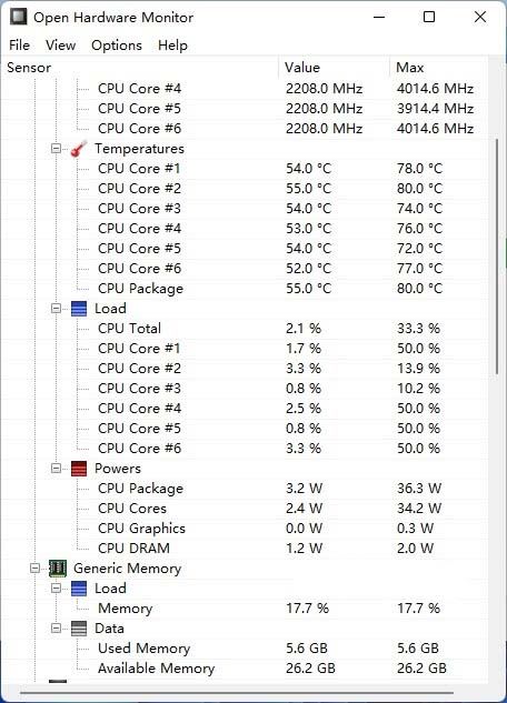 电脑怎么看cpu温度? Windows中查看CPU温的方法(软件和硬件)插图16