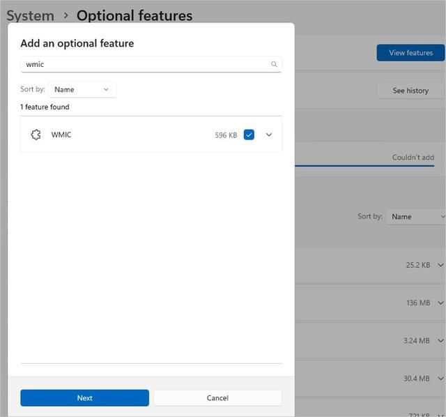 Win11系统如何继续使用 WMIC 命令行界面工具?插图4