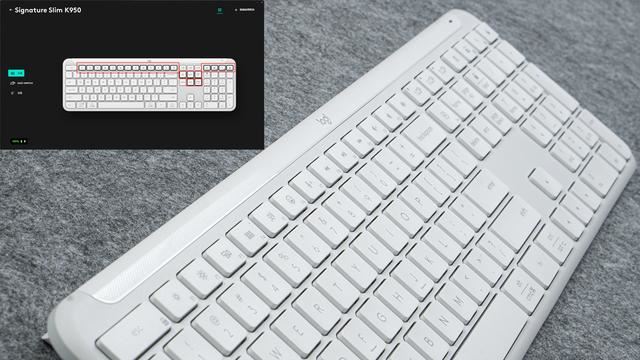 薄膜键盘才是办公的顶配 罗技MK950无线纤薄键鼠套装评测插图12