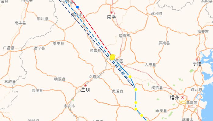 3号台风最新消息实时路径图今天 台风“格美”将向北偏西方向移动