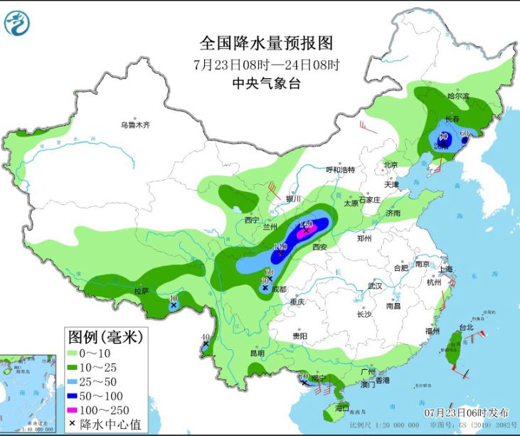 华北四川等地遭遇强降雨 台风“格美”将影响台湾岛及浙闽沿海