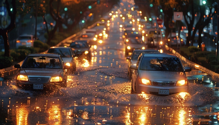 降雨导致通行受限 河南郑州及周边高速部分路段实施车辆禁行措施