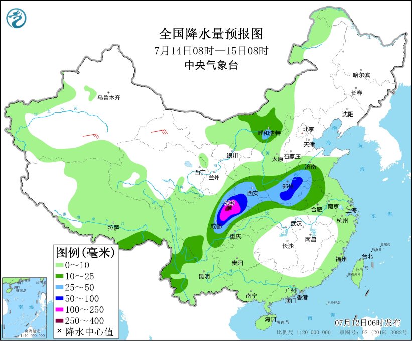 江汉江淮至长江下游沿江地区有强降雨 江南华南等地仍有持续性高温天气